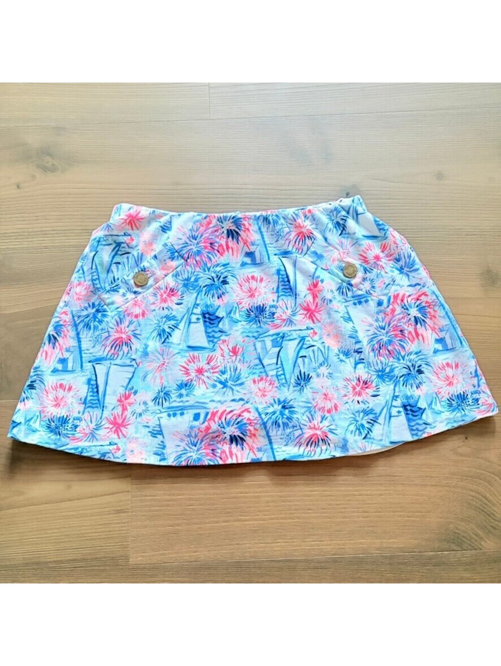 Lilly Pulitzer Madison Skort in the "Sea to Shining Sea" XS